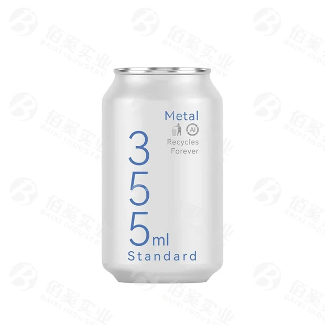 BaiXi Printable Standard 355ml Aluminum Soda Cans Wholesale