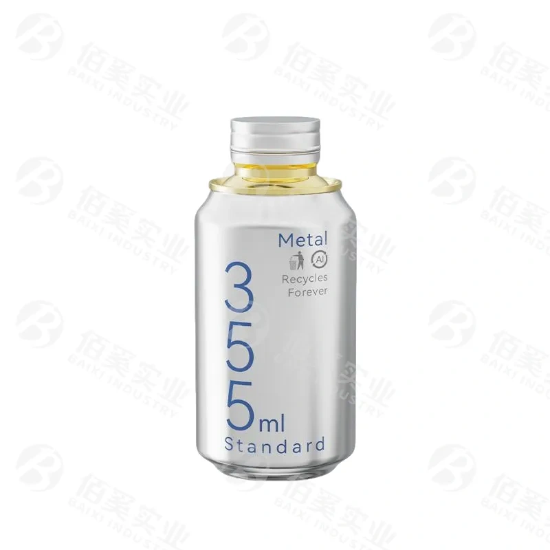 BaiXi Printable Standard 355ml Innovative Aluminum Soda Can With Screw Cap Wholesale