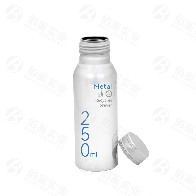 BaiXi Printable 250ml Aluminum Soda Bottles Wholesale