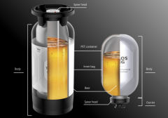 BaiXi 20L Disposable One Way Plastic Beer Keg T Type