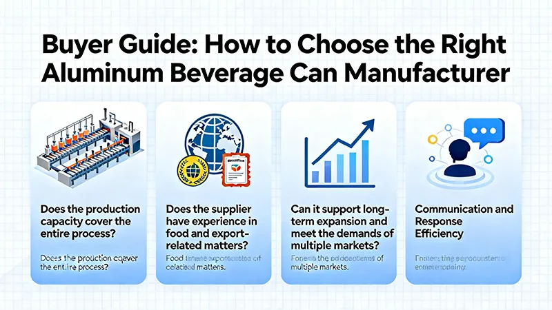 Buyer Guide How to Choose the Right Aluminum Beverage Can Manufacturer