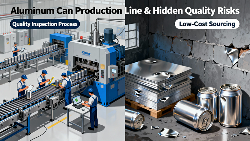 Quality control risks hidden behind low-cost aluminum can sourcing