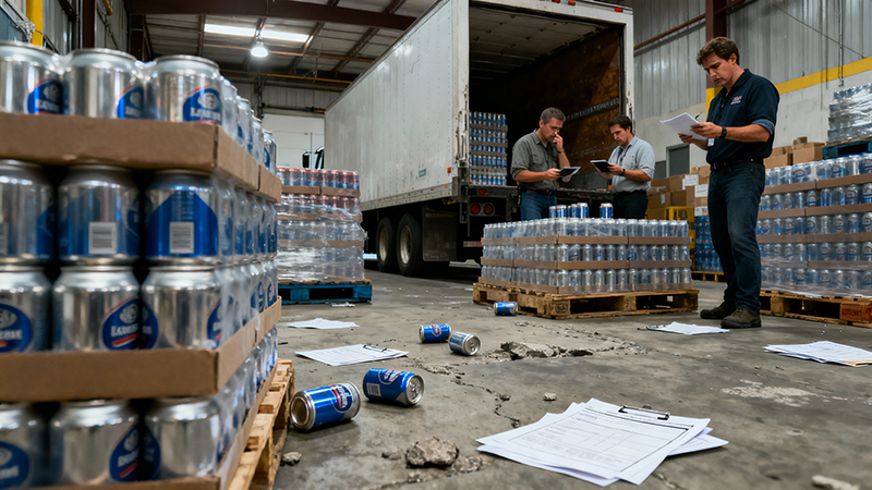 Supply chain instability caused by unreliable aluminum can suppliers