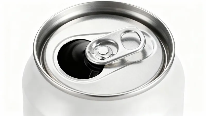 202 sot lid on aluminum beverage cans