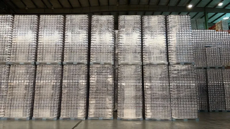 Aluminum beverage cans designed for extreme heat storage conditions in the Gulf region