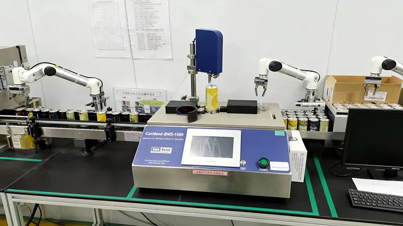 Quality control process ensuring consistent aluminum can performance
