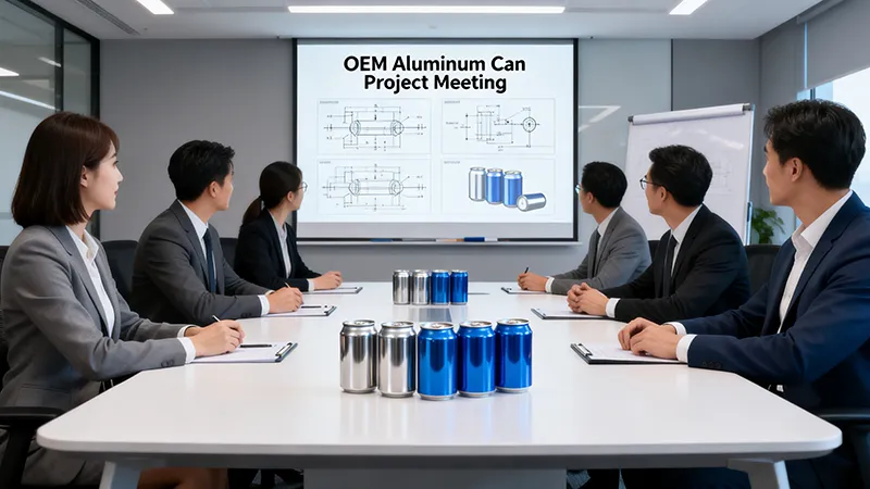 Coordinated aluminum can OEM project involving integrated manufacturing team