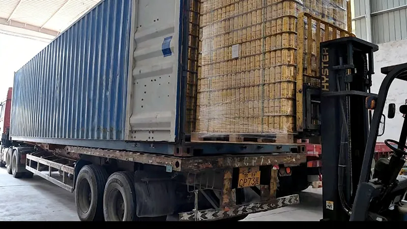 330ml sleek aluminum cans bulk export pallet loading