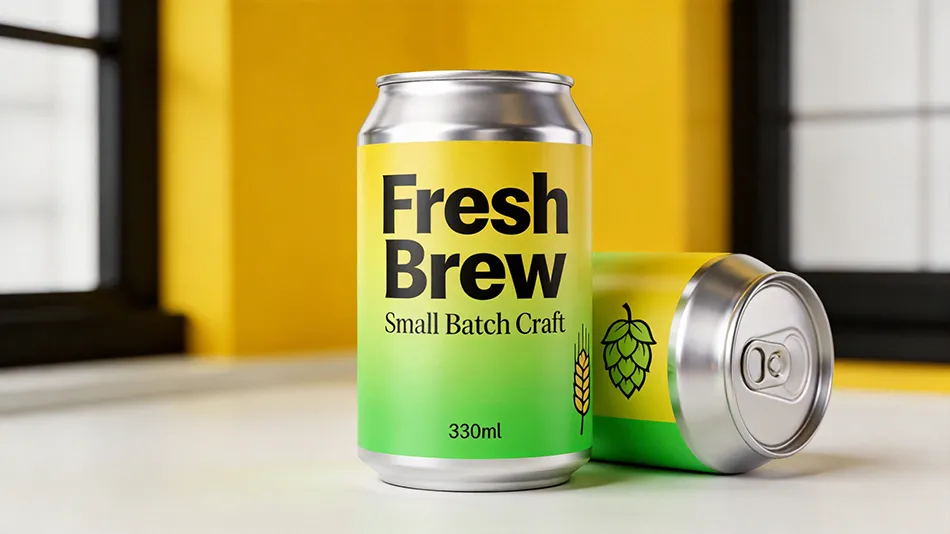 small batch beverage aluminum cans customization