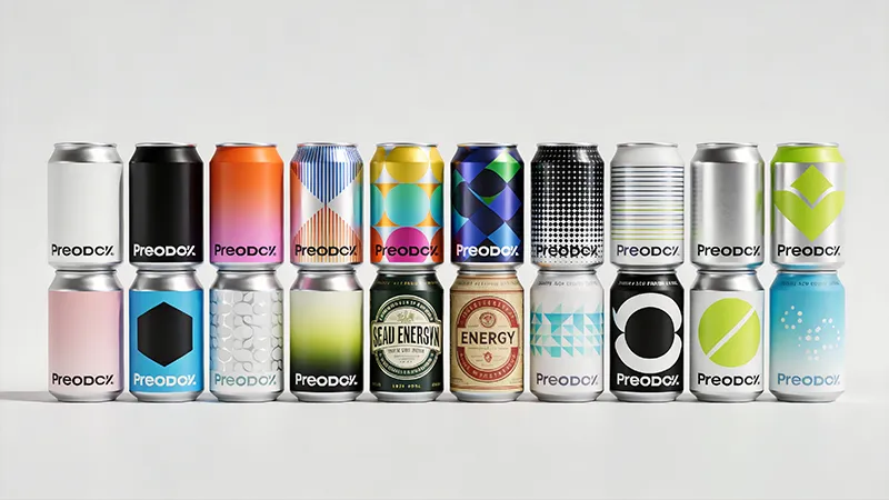custom printed 10oz aluminum cans OEM