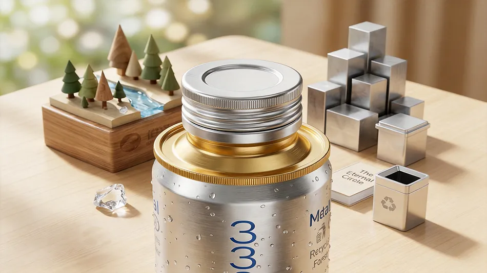 aluminum beverage can with screw cap