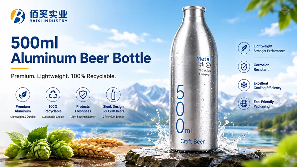 500ml aluminum beer bottle manufacturer