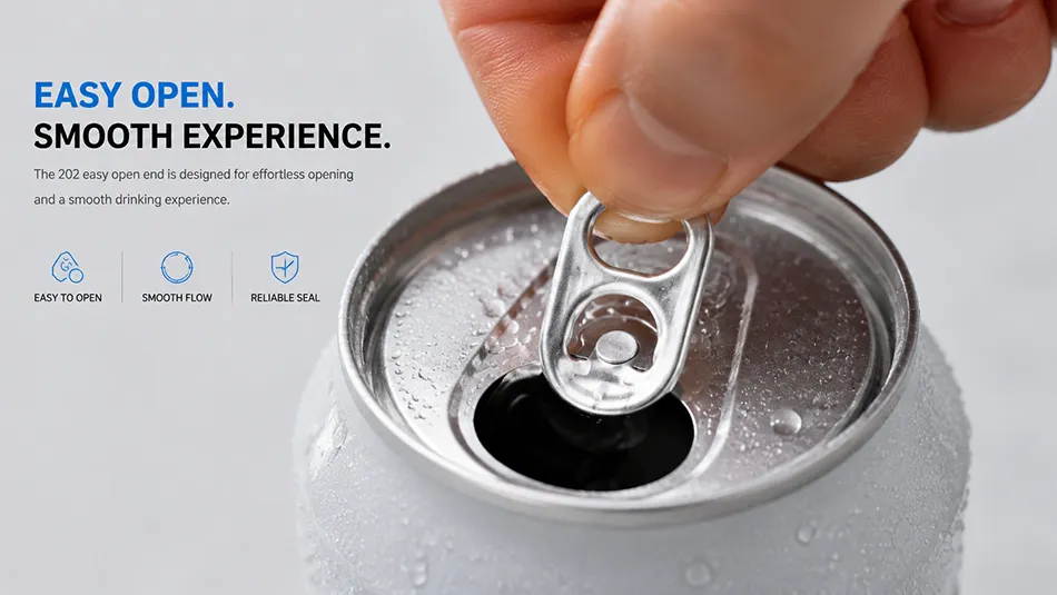 202 beverage can lid easy open tab