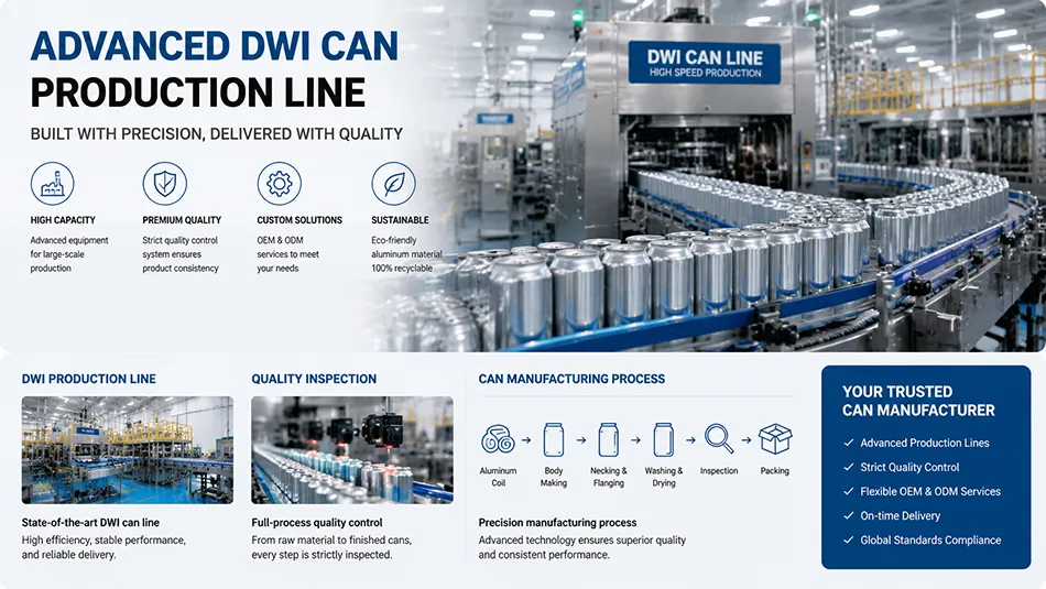 375ml aluminum can manufacturing process