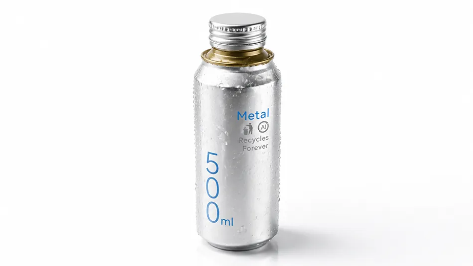 500ml aluminum can with screw cap manufacturer for beverage packaging