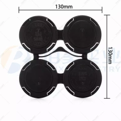 4 Pack Plastic Can Carrier Manufacturer | Beverage Can Multipack Packaging Solution