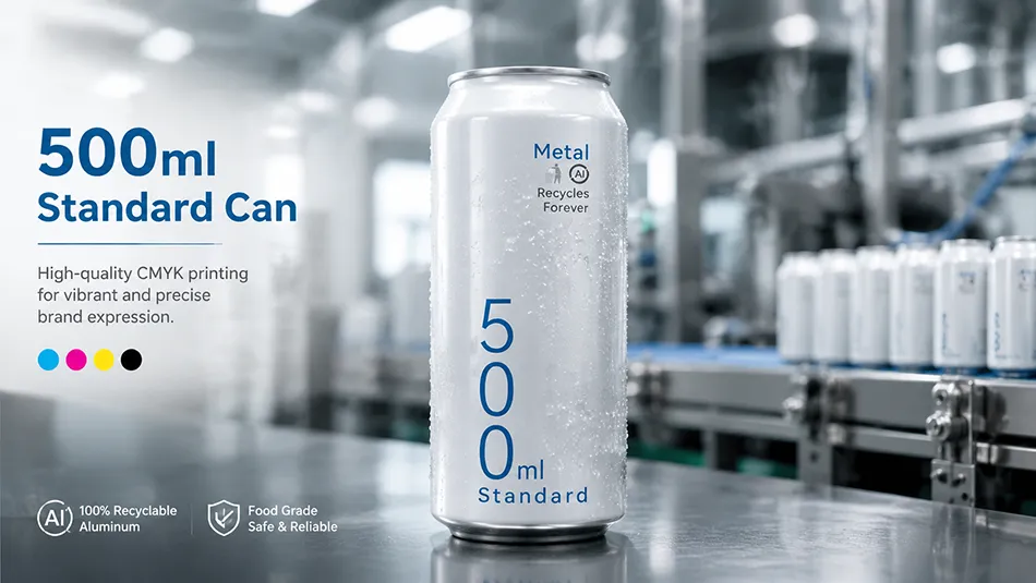 500ml aluminum can manufacturer custom printed beverage cans wholesale
