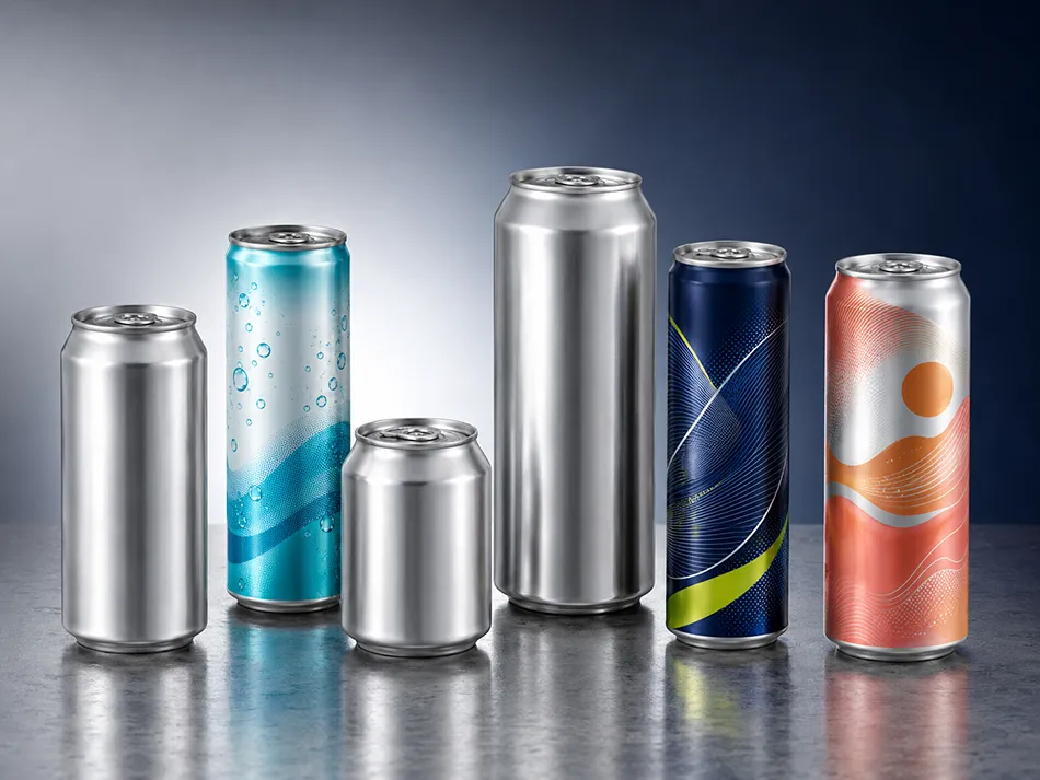 BaiXi standard sleek slim stubby and large aluminum beverage cans