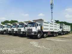 SINOTRUK HOWO NX 8X4 DUMP TRUCK（Transporting coal）