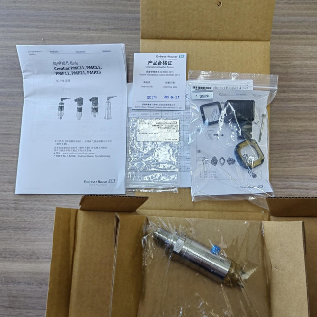 Transmisor de presión Swiss E+H modelo Cerabar PMP11-1XD9/247