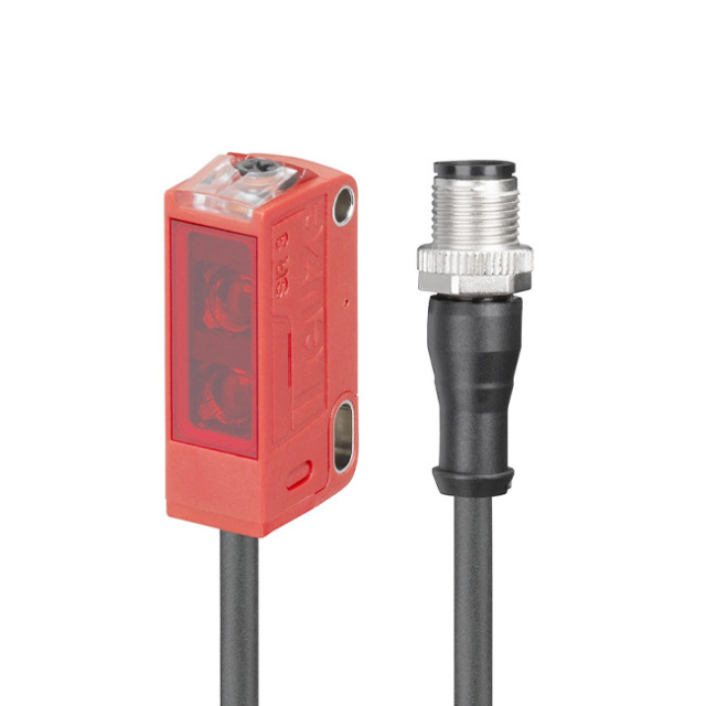 Escáner de supresión de fondo alemán Leuze modelo HT3CL1/4P-200-M12