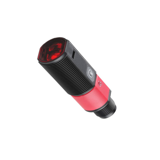 Sensor fotoeléctrico de reflexión difusa mejorado Leuze alemán modelo FT318B.3/2N-M12