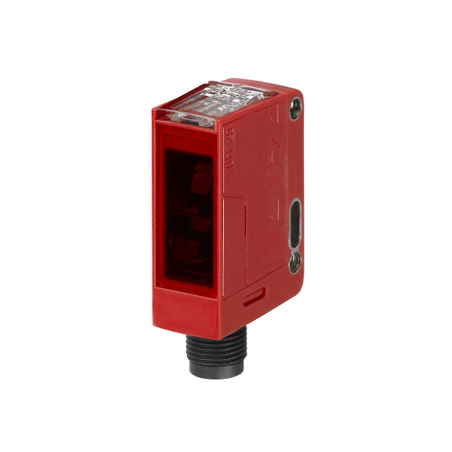 Sensor fotoeléctrico de reflexión difusa alemán Leuze modelo DRT25C.3/L6-M8