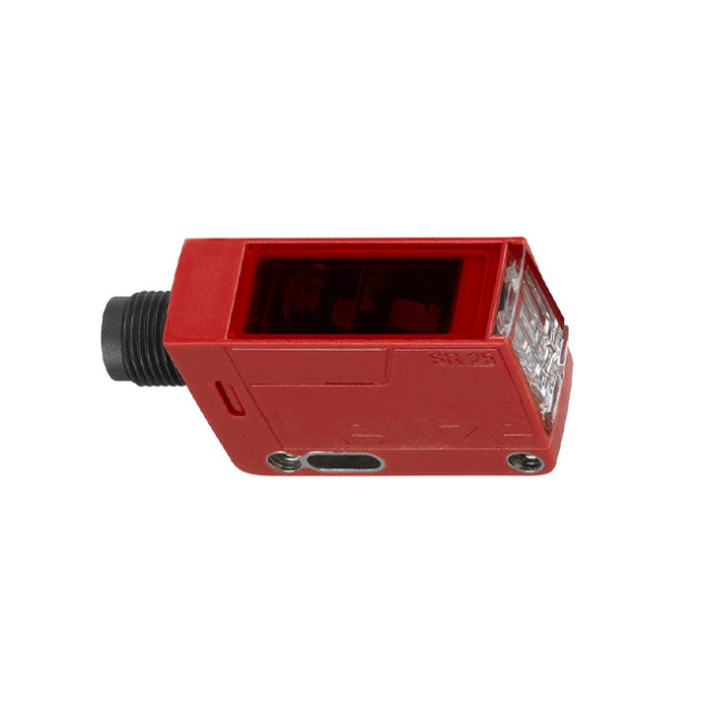 Sensor fotoeléctrico de reflexión de espejo alemán Leuze modelo PRK25C/4P-M12