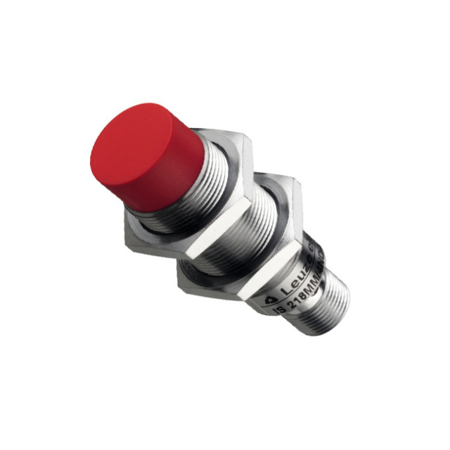 German Leuze inductive proximity switch model IS 218MM/2NC-8N0-S12