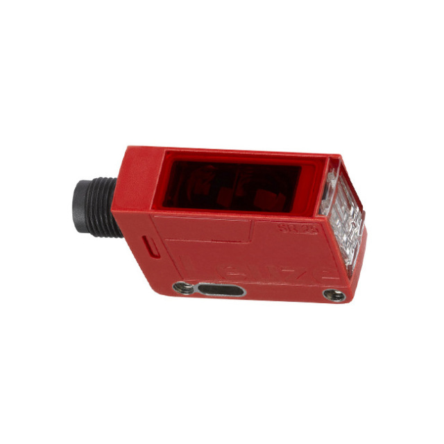 Sensor fotoeléctrico de reflexión difusa alemán Leuze modelo DRT25C.3/L6-M8