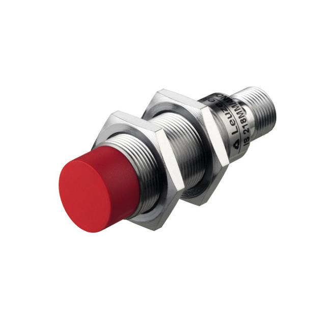 German Leuze inductive proximity switch model IS 218MM/2NC-8N0-S12