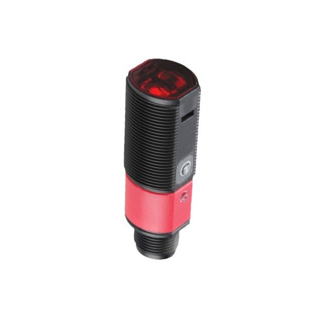 Sensor fotoeléctrico de reflexión difusa mejorado Leuze alemán modelo FT318B.3/2N-M12