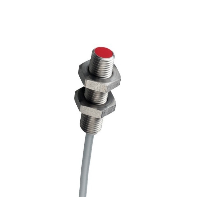 German Leuze inductive proximity switch model IS 208MM/4NO-2E0