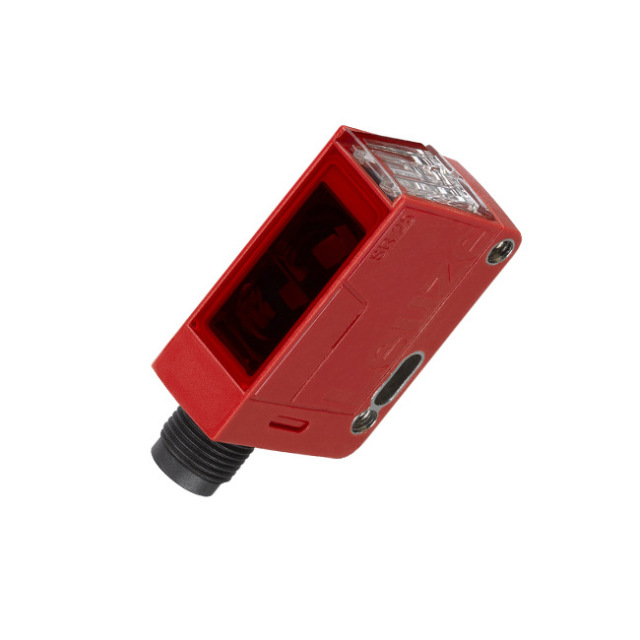 Sensor fotoeléctrico de reflexión difusa alemán Leuze modelo DRT25C.3/L6-M8