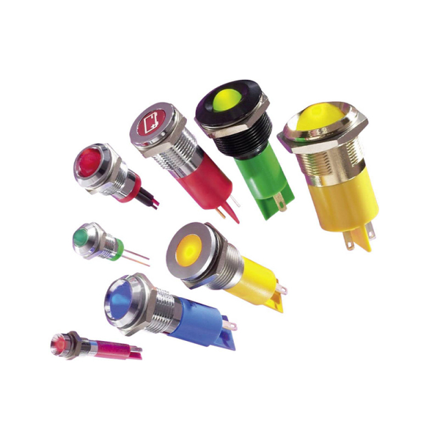 APEM LED Indicator Light QRM85BZZRYG02