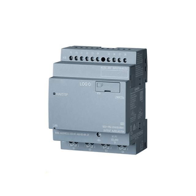 Programmable Logic Controller (PLC) LOGO! 24RCEO (AC) logic module 6ED1052-2HB08-0BA2