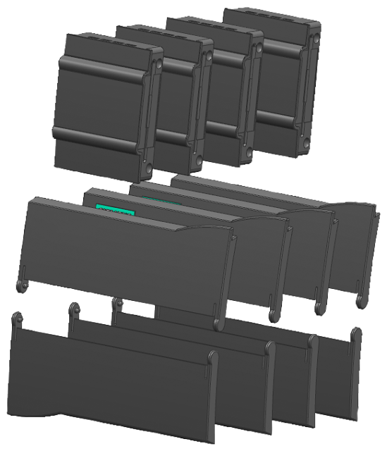 Font Flaps SIMATIC S7-1200 spare part 6ES7291-1AA30-0XA0