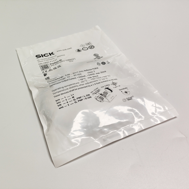 German SICK Mirror Reflective Photoelectric Sensor GR18 Series GRL18SG-P1137 In Stock