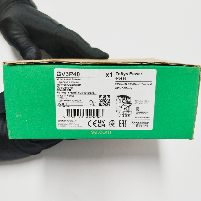 French Schneider Circuit Breaker GV3P40