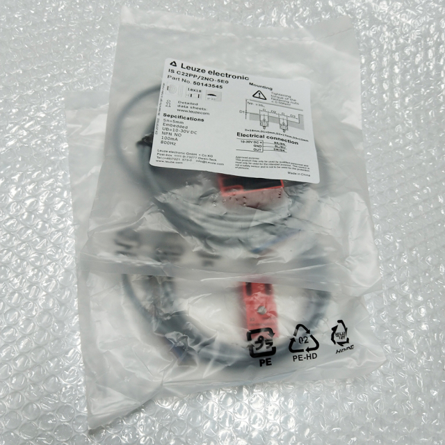 德国Leuze电感开关 IS C22PP/2NO-5E0