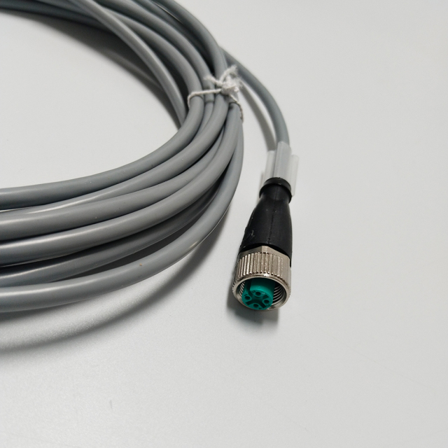 Pepperl+Fuchs V15-G-5M-PVC M12 Female Connector Cable