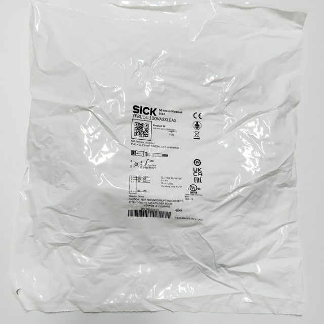 SICK YF8U14-100VA3XLEAX Sensor Connection Cable