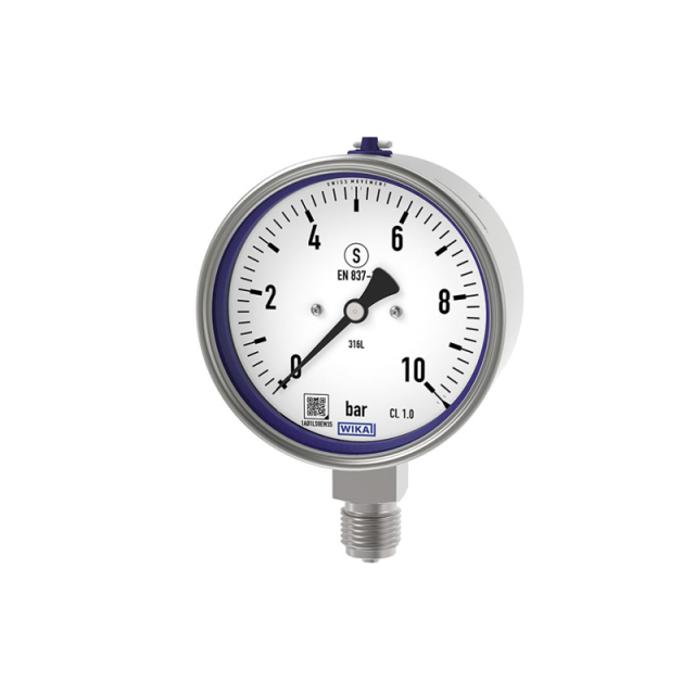 德国WIKA 233.30-100 波登管压力表