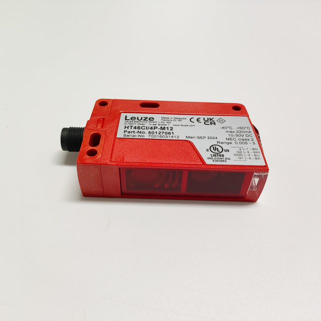 In Stock German LEUZE HT46CI/4P-M12 Diffuse Sensor With Background Suppression
