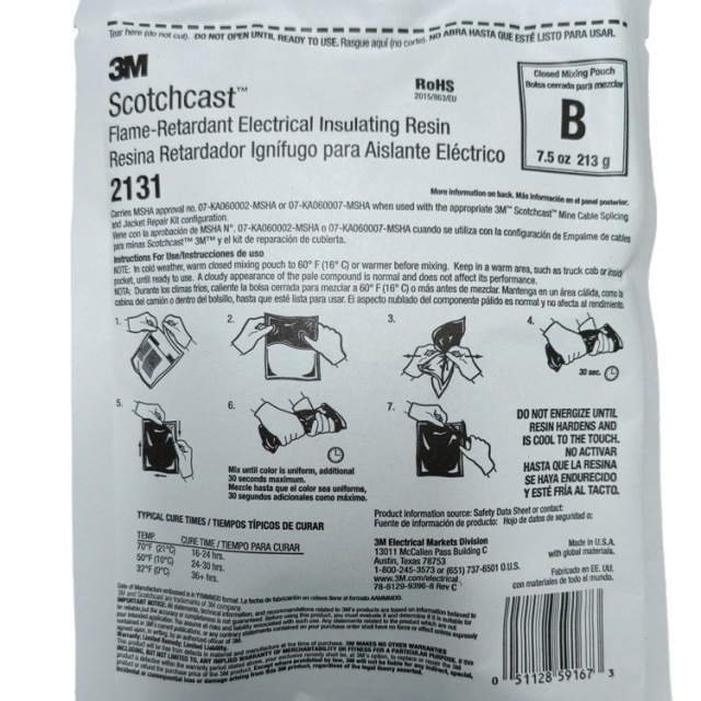 In Stock Meetsensor Distributes 3M Flame Retardant Resin From The United States Vulcanized Rubber 2131B