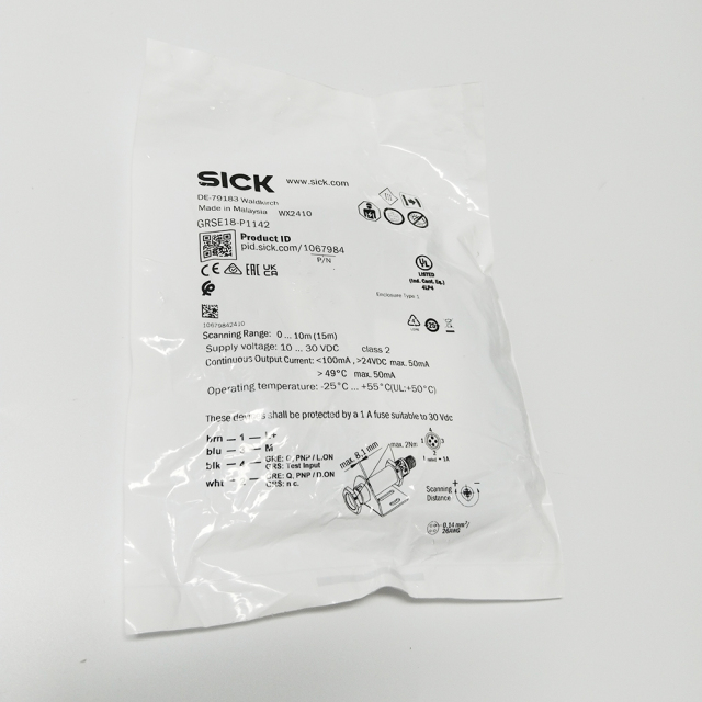 In Stock German SICK Photoelectric Sensors GRSE18-P1142