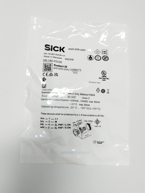 In Stock German SICK Photoelectric Sensor GRL18S-P2436