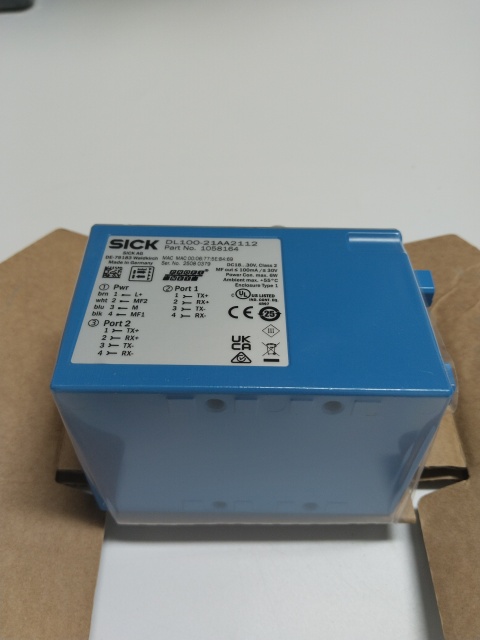 In Stock German SICK Laser Distance Sensor Model DL100-21AA2112