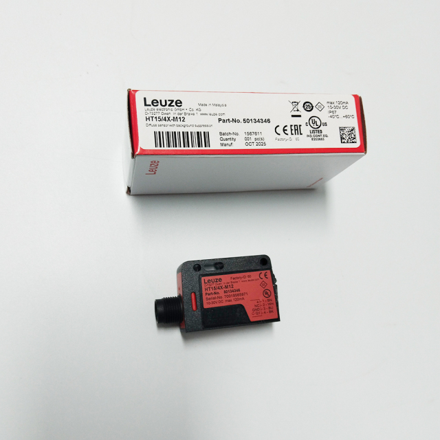 In Stock LEUZE Diffuse Sensor HT15/4X-M12