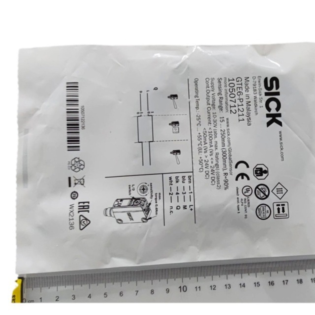 In Stock German SICK Mini Photoelectric Sensor Model GTE6-P1211 G6  Series Genuine Spot